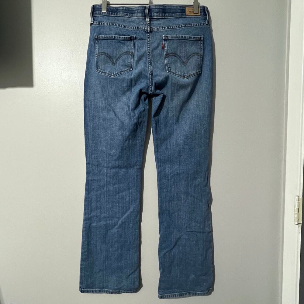 Levi’s 525 Perfect Waist Bootcut Jeans Women’s Size 10 Blue Denim - Picture 2 of 11